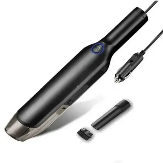 12V dammsugare 70W 5000Pa HEPA 4,5m kabel ciggkontakt