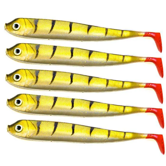 Guddi Shad jigg 13 cm 10 g 5-pack lime