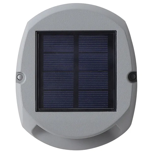 Marin & Fritid 1852 brygglampa solcellslampa aluminium