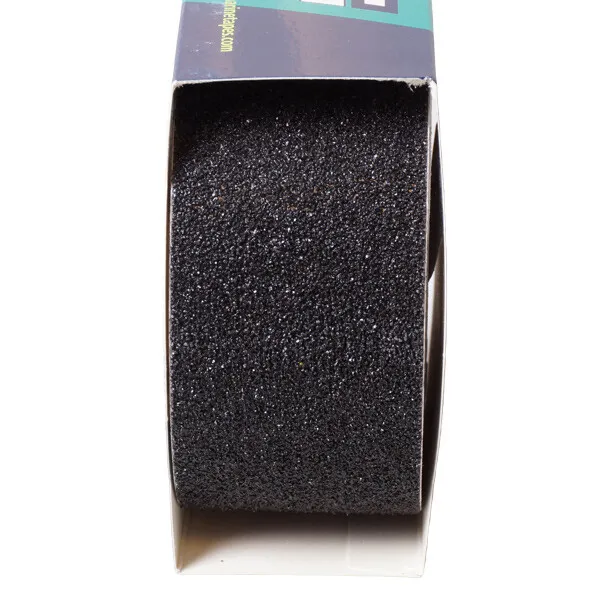 PSP Safety Tread halkskyddstejp extra kraftig svart/gul 50 mm x 5 m