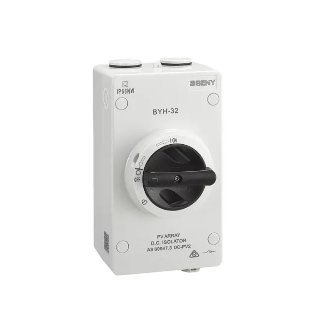 Marin & Fritid DC isolerbrytare 1000V 32A IP66