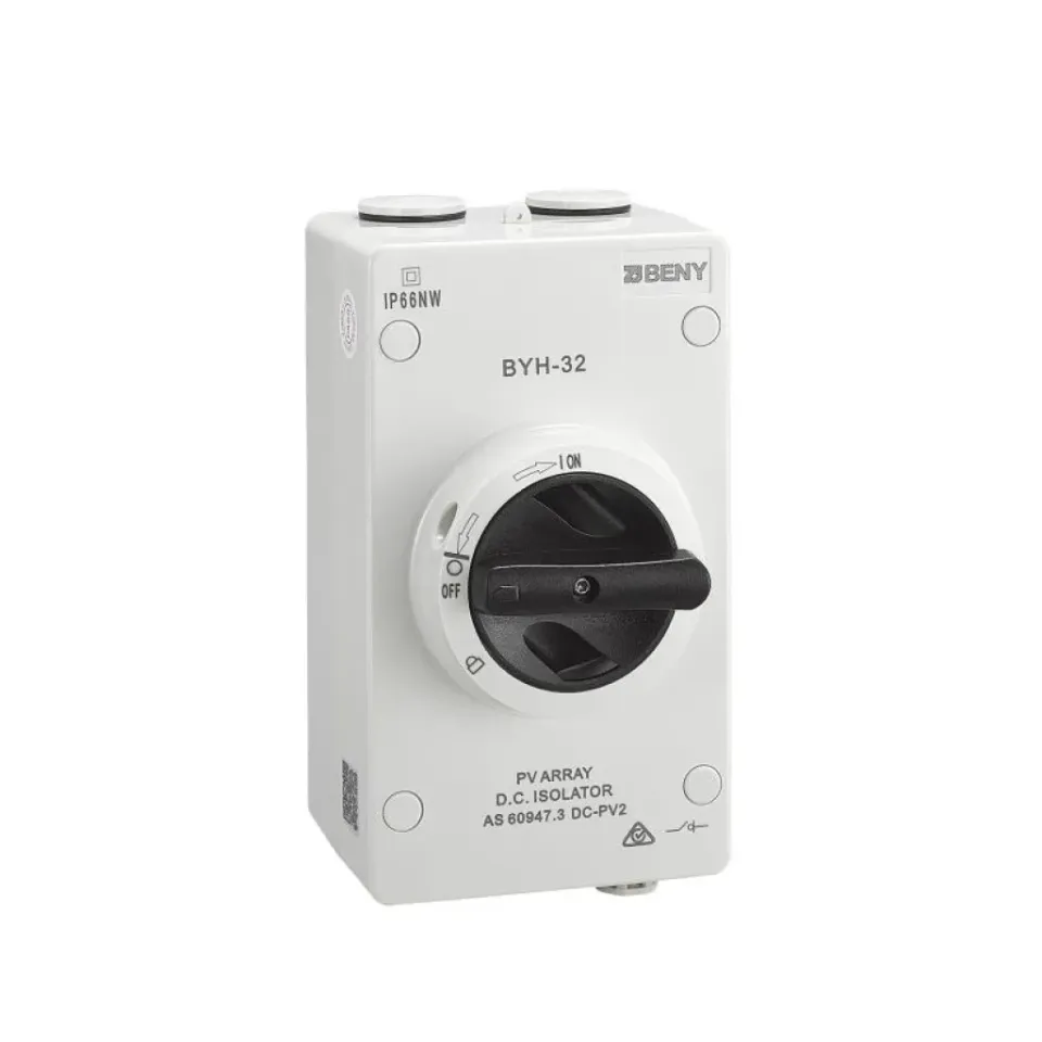 Marin & Fritid DC isolerbrytare 1000V 32A IP66