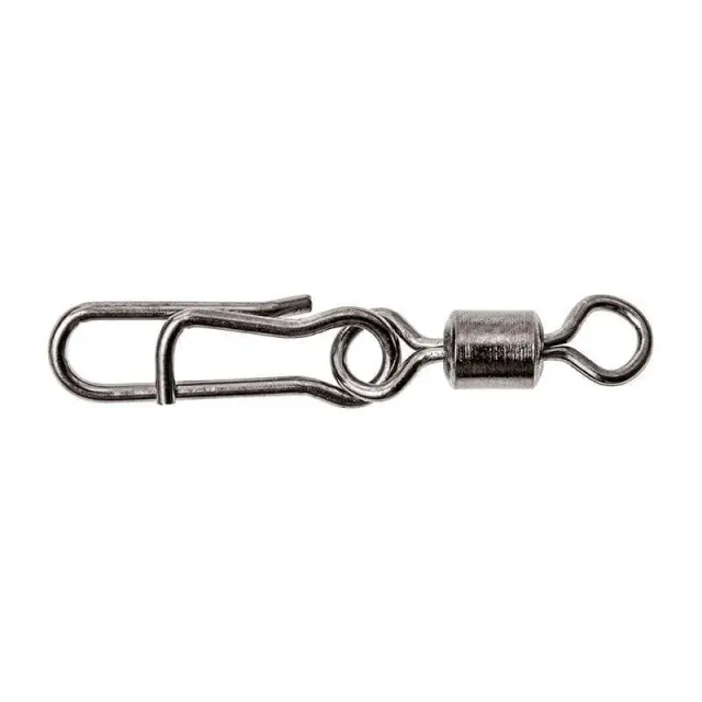 Maxximus Black nickel snap clip lekande 8 15-pack beteslås