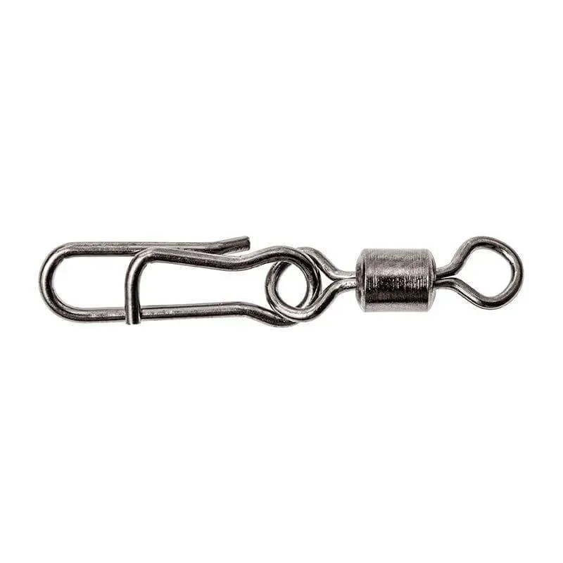 Maxximus Black nickel snap clip lekande 8 15-pack beteslås