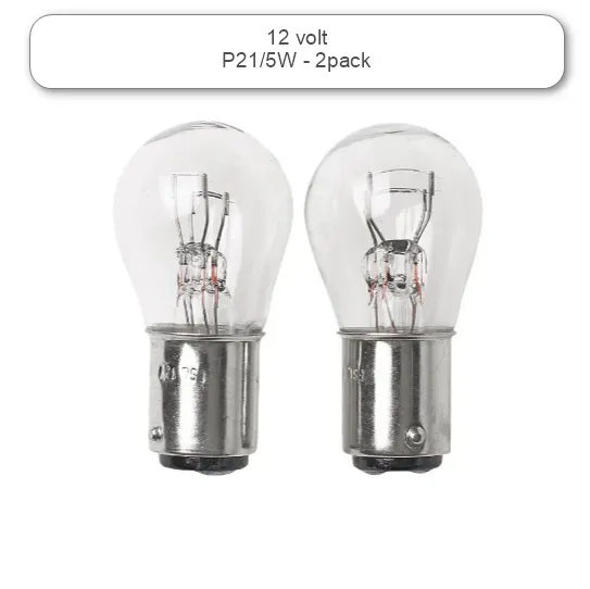 Marin & Fritid Glödlampa Bay15D 12V 21/5W tvåpolig