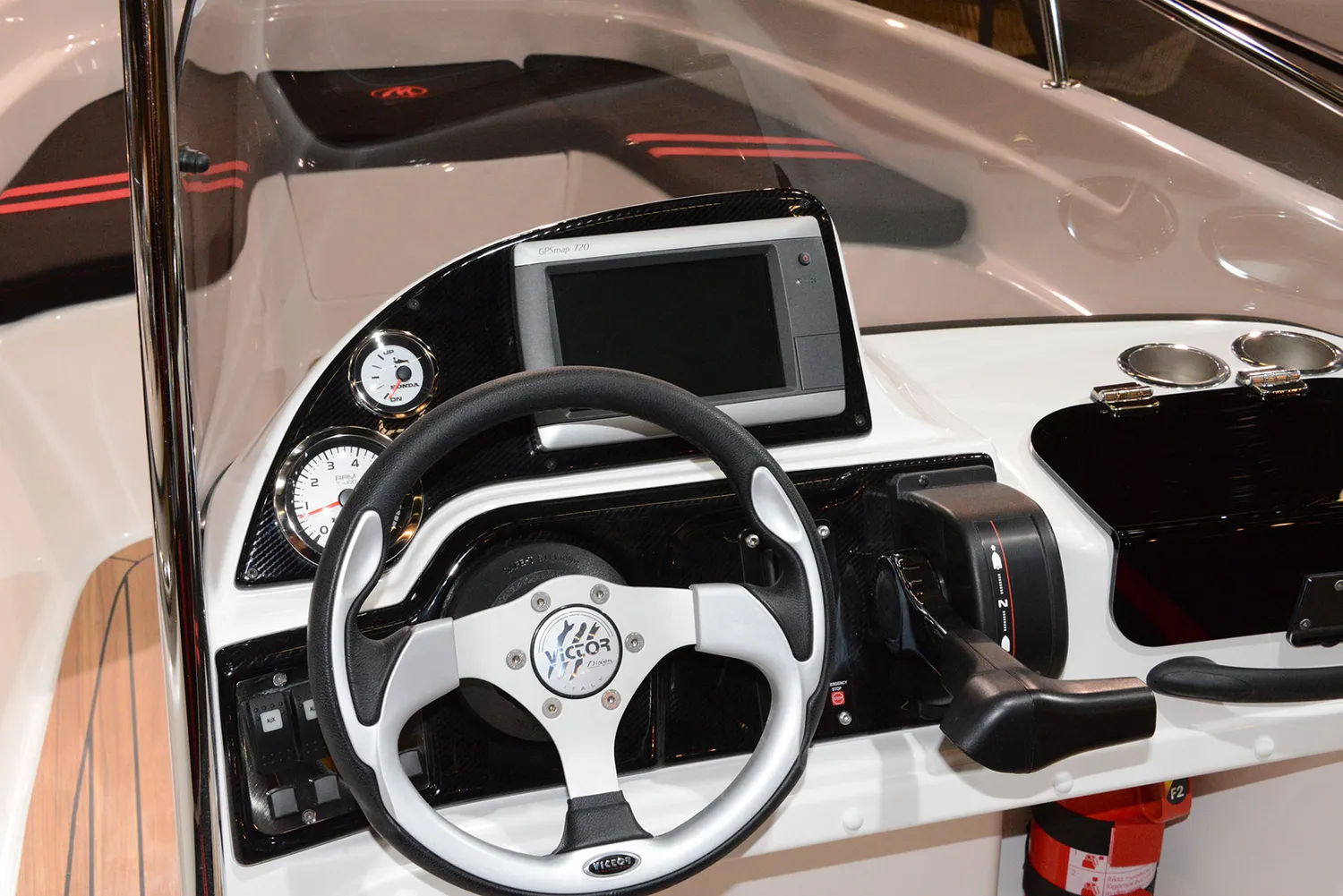 Micore 550cc Classic styrpulpetbåt stor durk