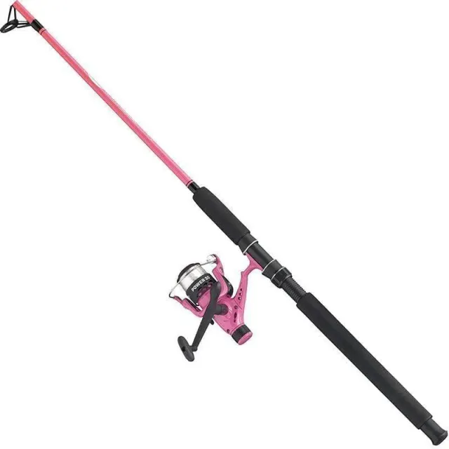 Marin & Fritid Combo Power 30 fiskeset rosa 210cm