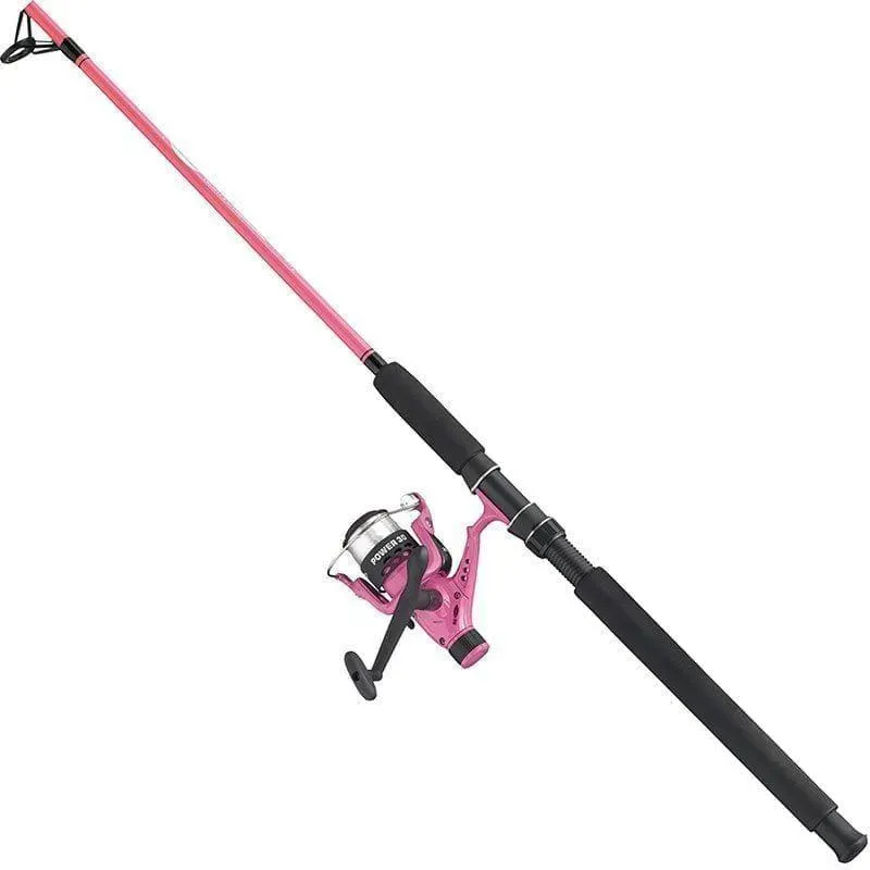 Marin & Fritid Combo Power 30 fiskeset rosa 210cm