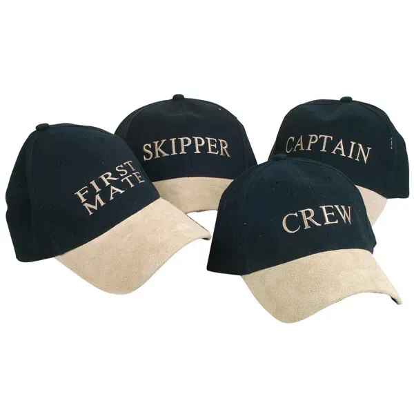 Marin & Fritid Captain keps navy/beige