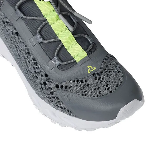 Typhoon TS10 sneaker båtsko grå lime 44-45 greppdäck