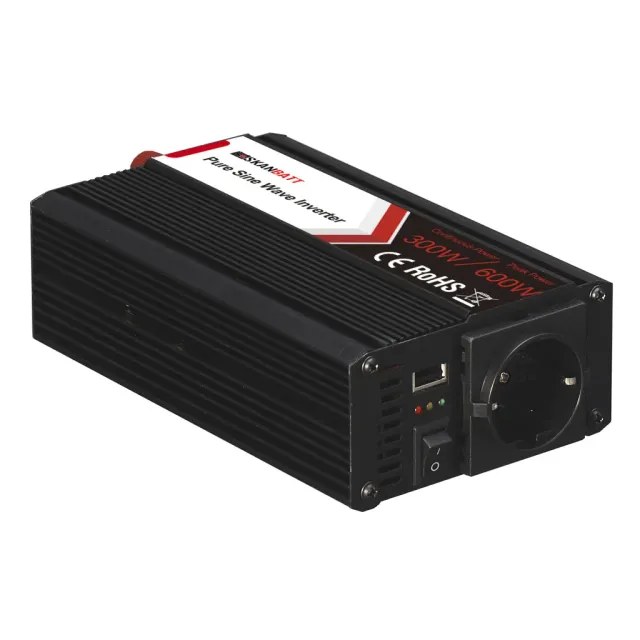 Skanbatt Inverter växelriktare 24V 300W ren sinus
