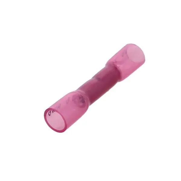 Marin & Fritid skarvhylsa med lim röd 0,5-1,5 mm² 10-pack