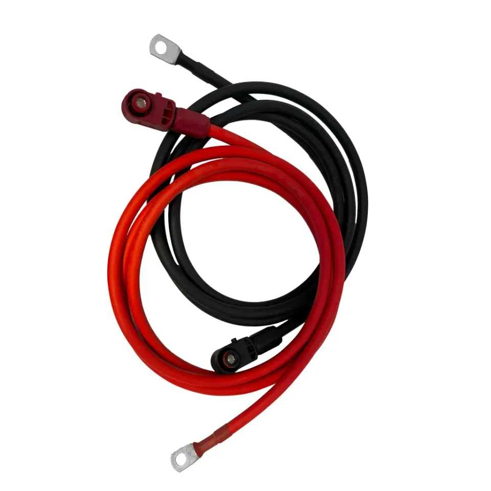 Skanbatt 3U kabelset batterikabel 25mm2 2 m
