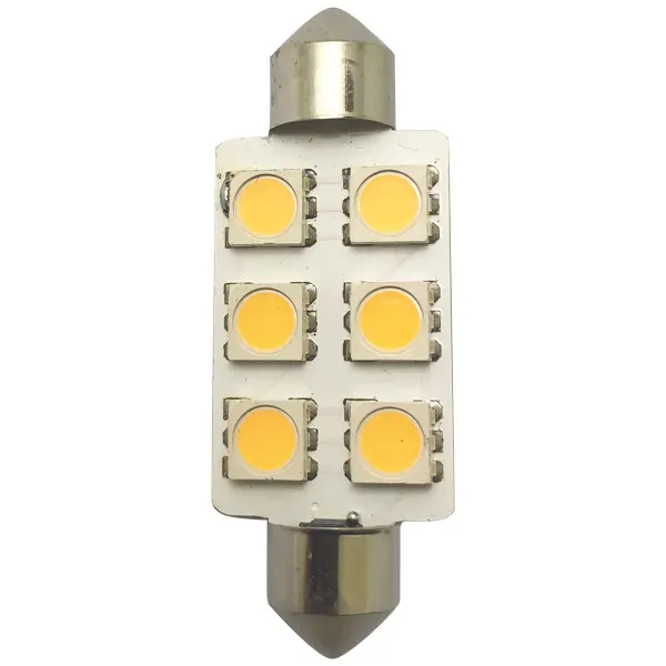 1852 pinol/spollampa LED 42mm 10-36V 2-pack vit