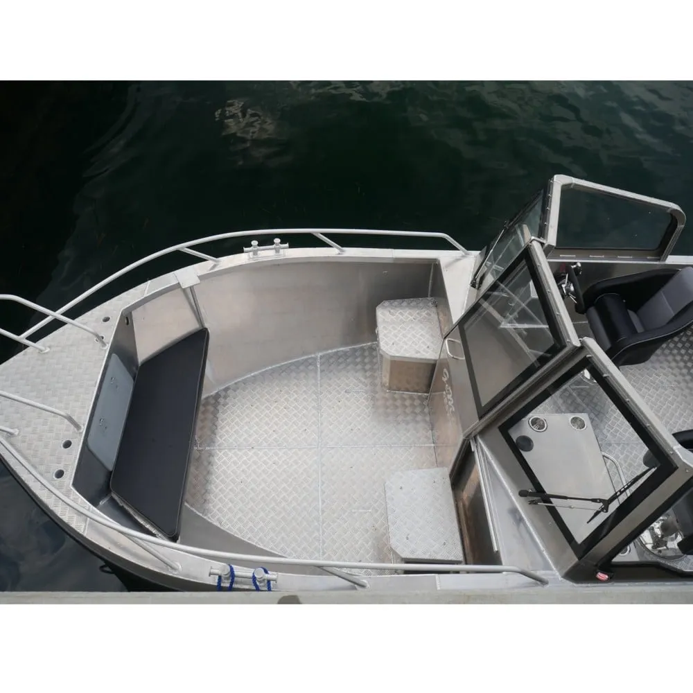 Skärgårdsvarvet GeMi 630 BR aluminiumbåt 6,3 m sjöduglig