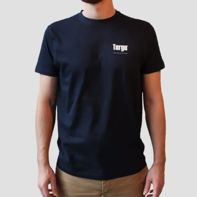Targa Boats T-shirt bomull marinblå L klassisk