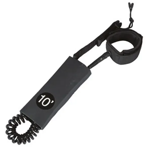SUP Leash ankelband fångrem 300 cm svart