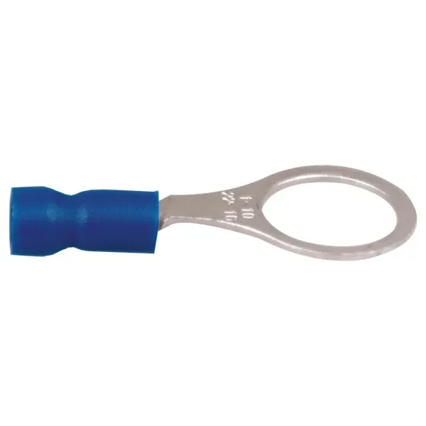 Marin & Fritid ringkabelsko blå 10,5 mm 10-pack isolerad