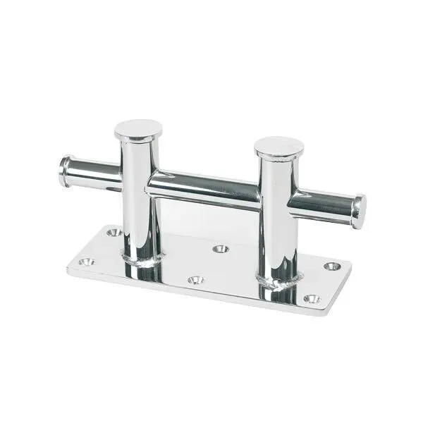 Marin & Fritid Bryggpollare RF dubbel 180x70 mm rostfri