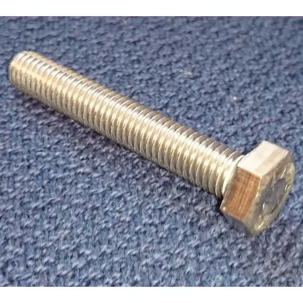 Sexkantbult M8x30 DIN 933 A4 syrafast