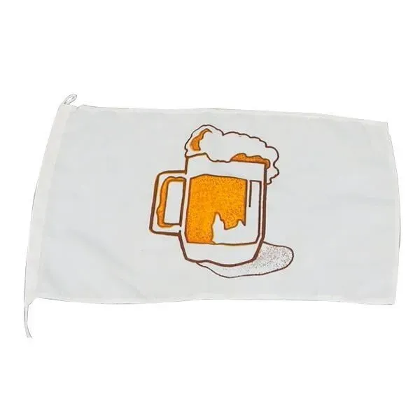 1852 humorflagga öl 30x45 cm gästflagga