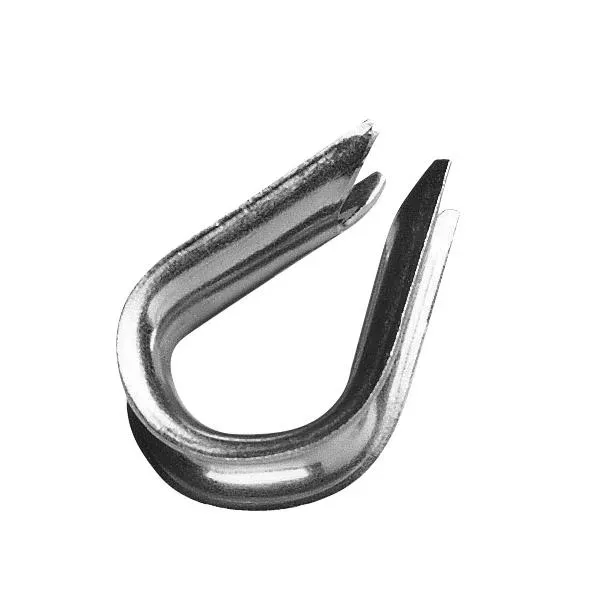 Kaus rostfri 18 mm för wire och replina slitstark