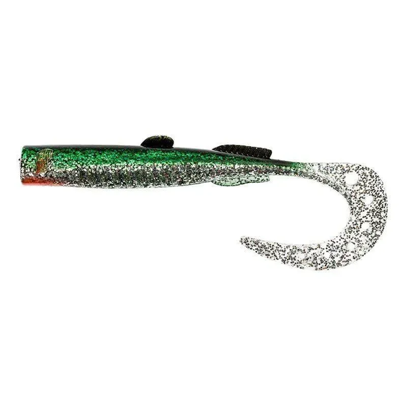 Giant Goby Single Tail 170mm gummibete metallic green