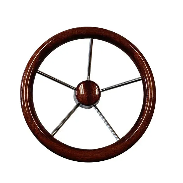 Marin & Fritid Båtratt 5-ekrad 350 mm mahogny