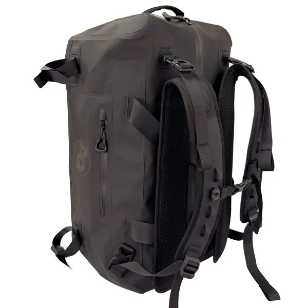 Marin & Fritid AQ duffelväska 50L svart vattentät