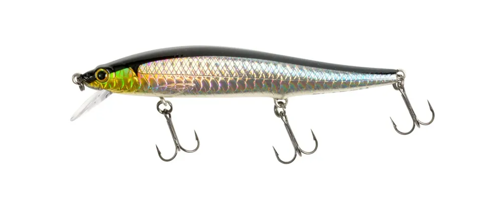 Maxximus JRK Munchy Short Lip wobbler 100 mm silverblack