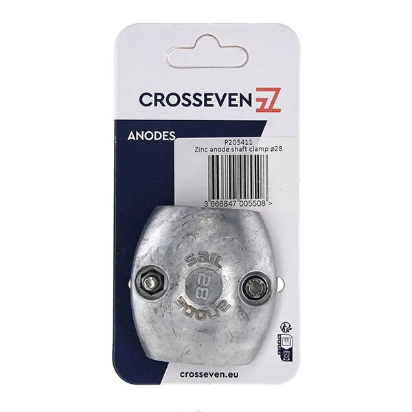 Marin & Fritid axelanod zink ø28 mm 0,42 kg