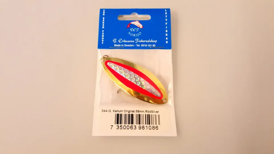 Kaitum 18 g skeddrag 68 mm guld