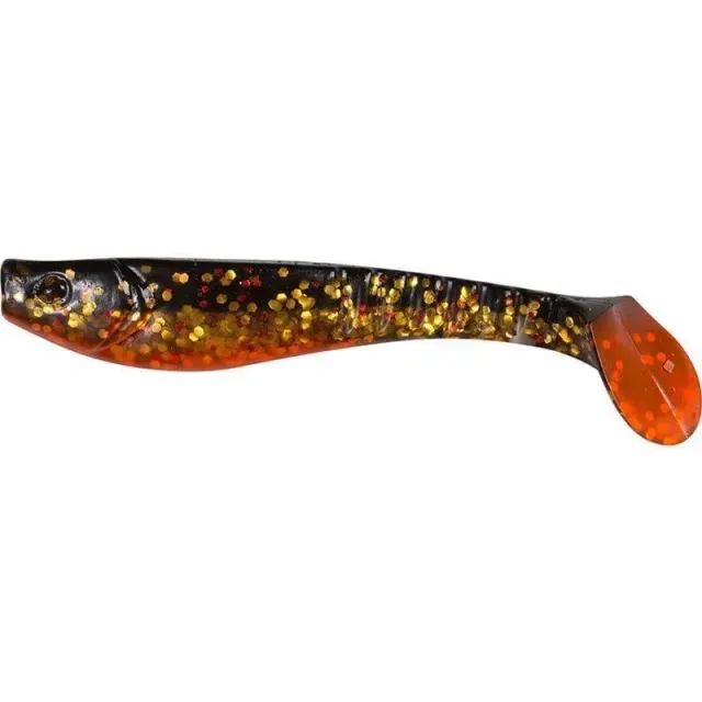 Marin & Fritid Minnow Shad 80mm fiskedrag Black Gold