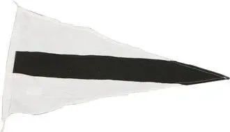 Marin & Fritid signalflagga 3-fliks 30x45 cm tullflagga