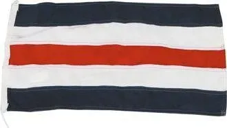 Marin & Fritid Signalflagga C 30x45 cm svarsvimpel
