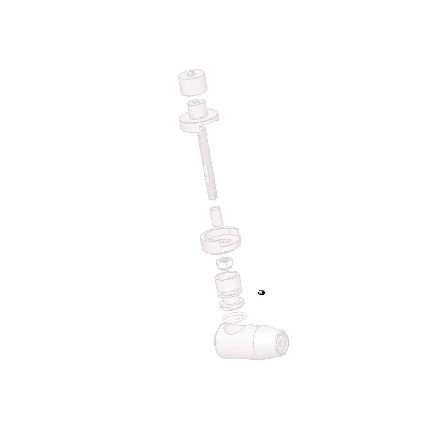 Marin & Fritid Stoppskruv M4x6 A4 till CombiLock