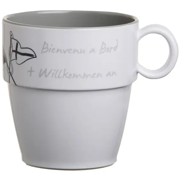 MB Welcome on Board mugg 320 ml melamin halksäker
