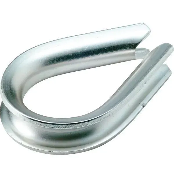 Marin & Fritid kaus 10 mm rostfri 2-pack förtöjning