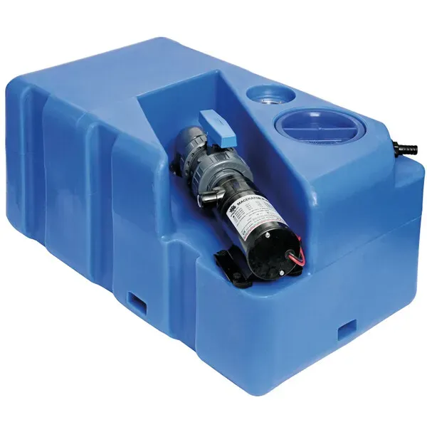 Marin & Fritid Septiktank 60 L septiktank 24 V macerator 65x39x30