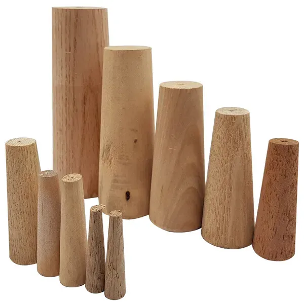 Marin & Fritid nödtätningar trä 10-pack 8–38 mm koniska