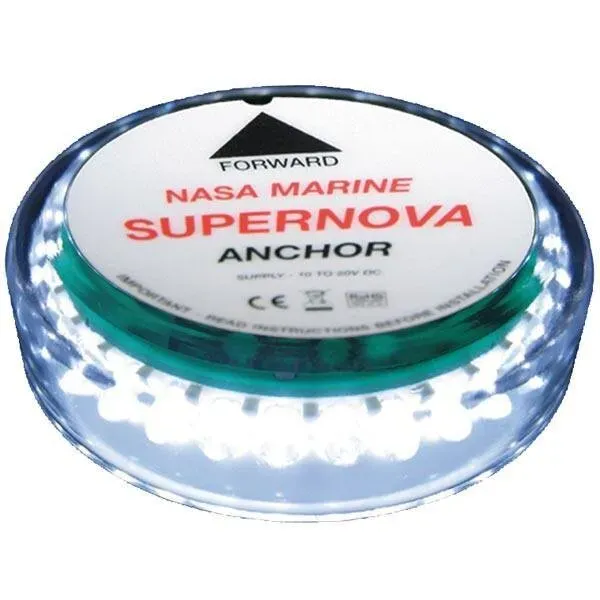 Marin & Fritid Supernova LED-lanterna ankarlanterna vit 2 M