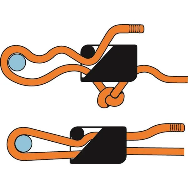 Marin & Fritid Fendercleat CL223 fenderfäste svart 3-6 mm