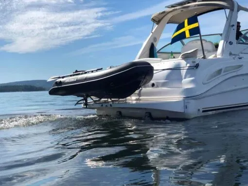 Marin & Fritid båtlyft självbalanserande badbrygga