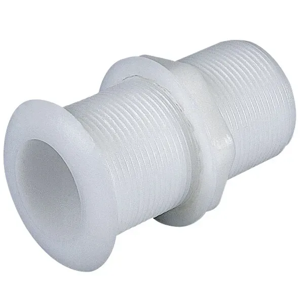 Marin & Fritid Bordgenomföring 75mm vit med propp 40mm