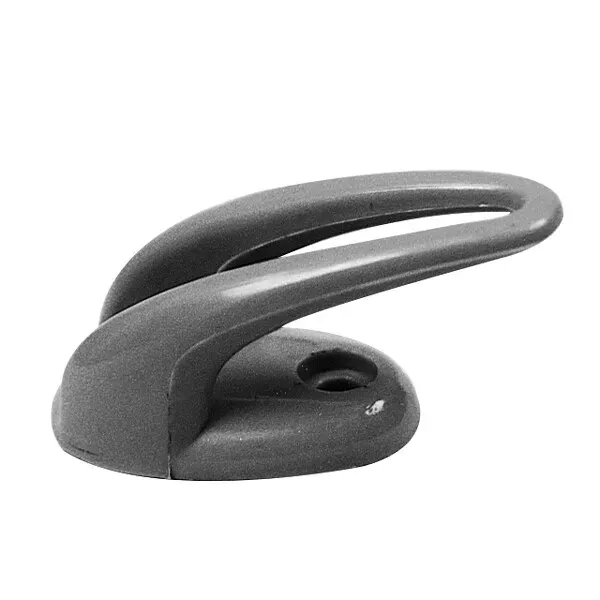 Marin & Fritid klädkrok nylon svart 25x35 mm