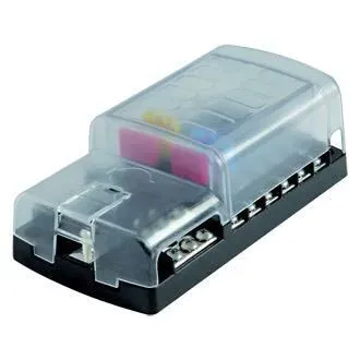 Marin & Fritid Säkringsskåp 12 Bladsäkringar 100A box