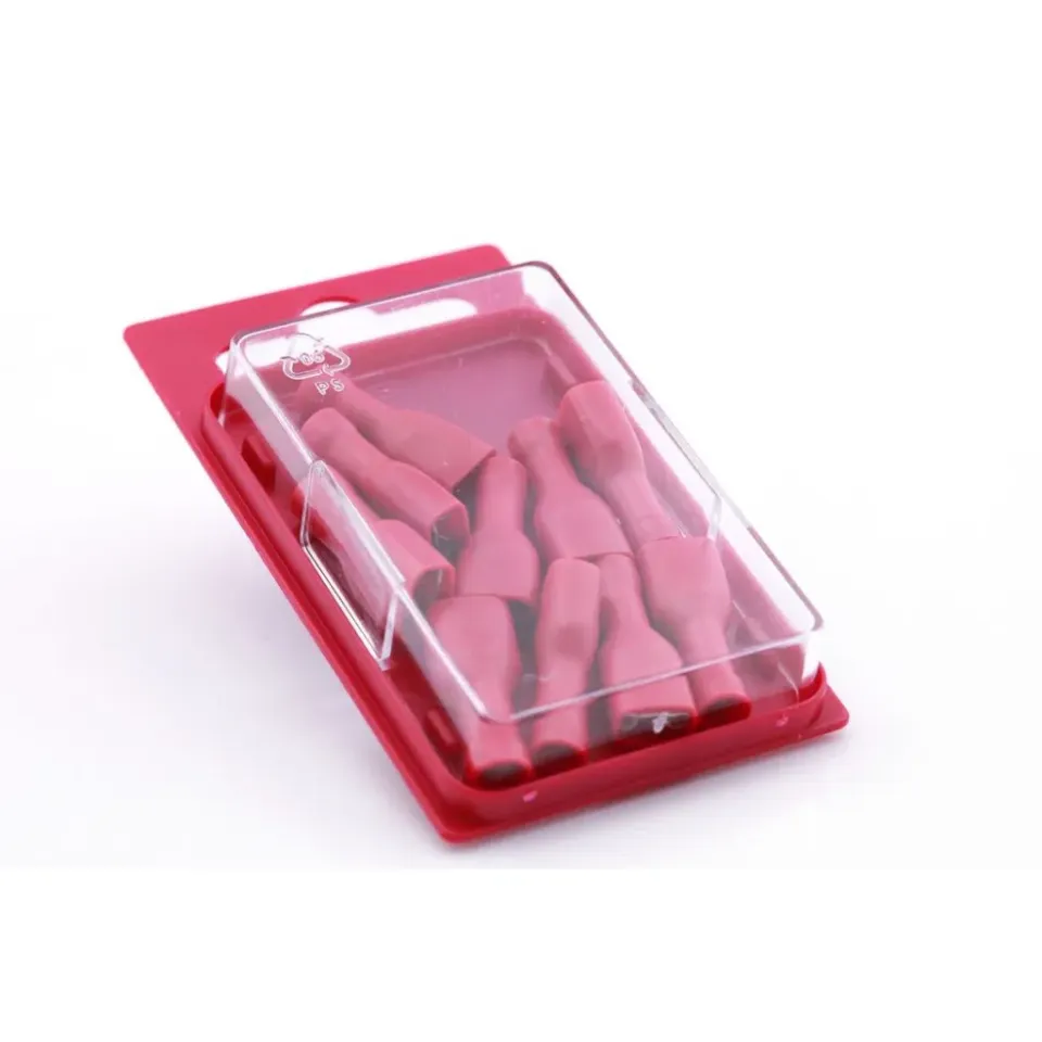 Marin & Fritid 1541RED kabelsko 10-pack röd hona