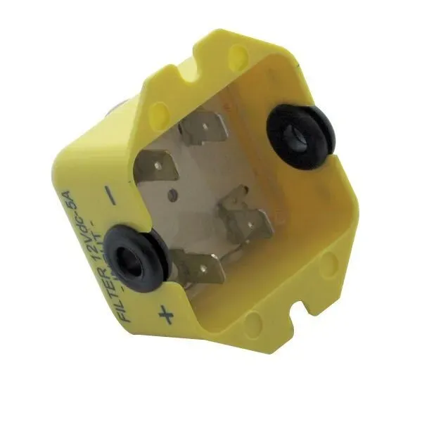 Marin & Fritid Brusfilter 12V 5A elektroniskt skydd