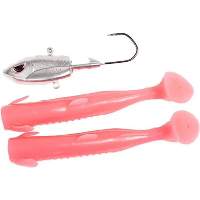 Big Single Shad shadjigg rosa 300g blyfri