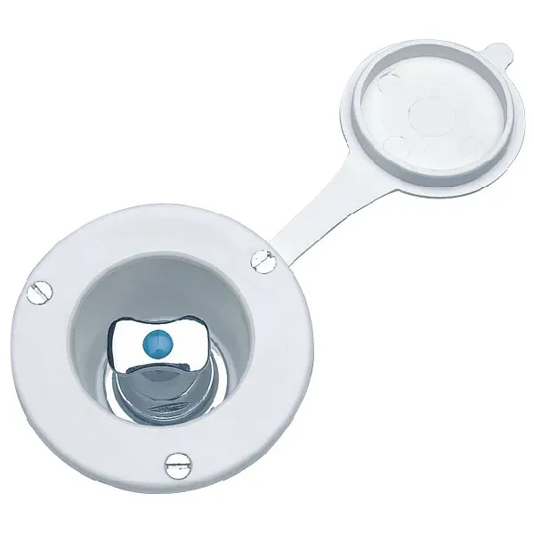 Marin & Fritid Barka stoppkran RR3010 kromad mässing